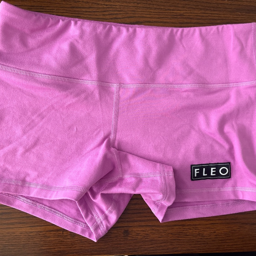 FLEO Pink 3” Midrise Shorts